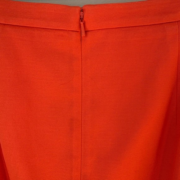 Marciano size 10 orange pencil skirt - Picture 9 of 10